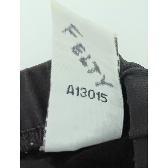 Bob Mackie Pants Women's Size 1X Wide Leg Regular Length Knit Pants Black Preown - Picture 6 of 10